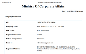 Incorporate Certificate