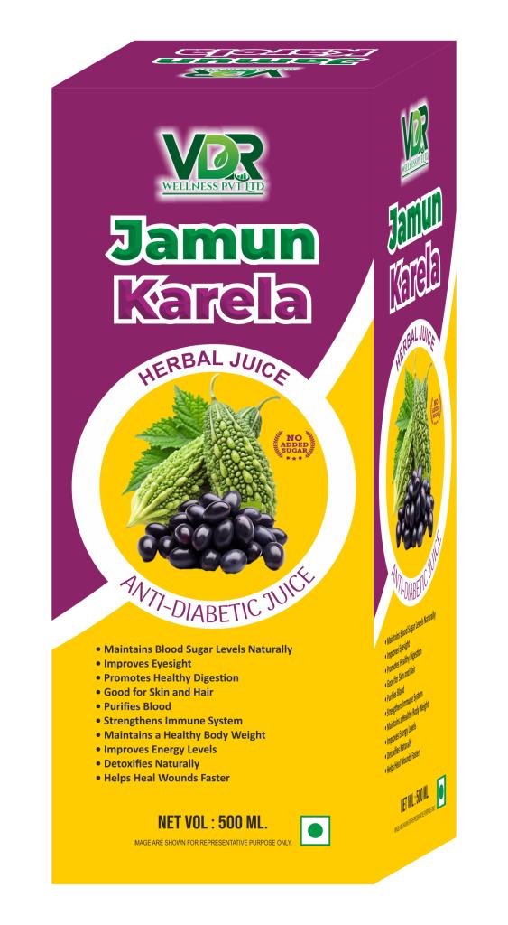VDR Karela Jamun Herbal Juice 