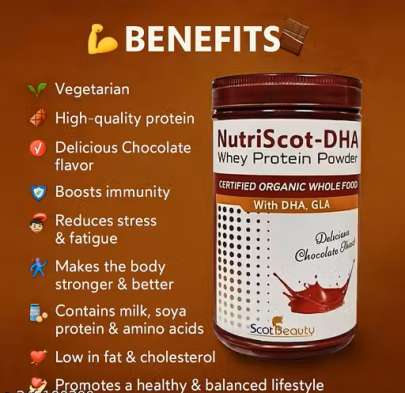 ORGENIC WHEY PROTEIN POWDER DHA (whole Family) 0